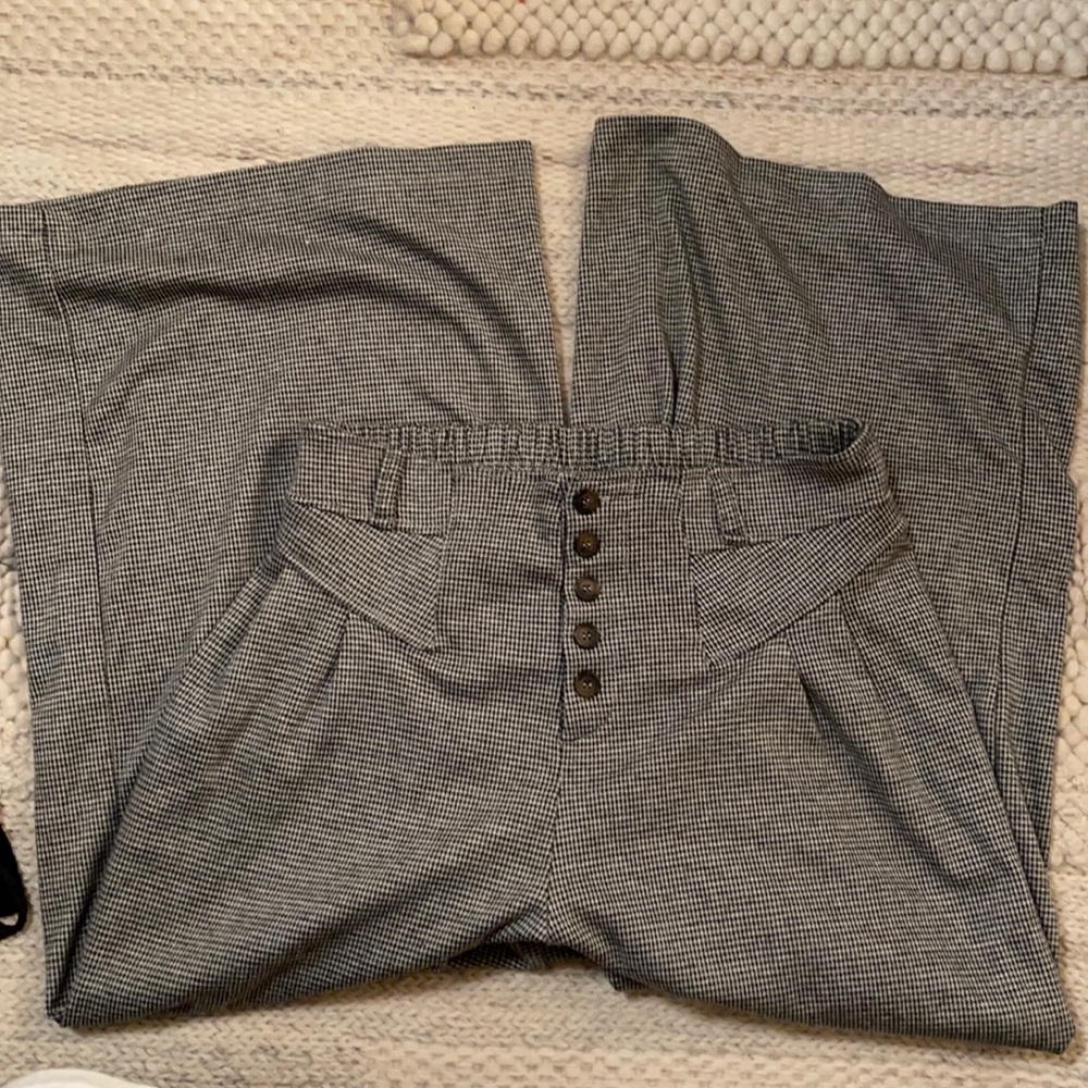 Herringbone Kulot Pants from Anthropologie. S